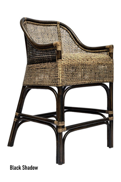 Amara Alfresco Counter Stool - Black Shadow GT-116BS