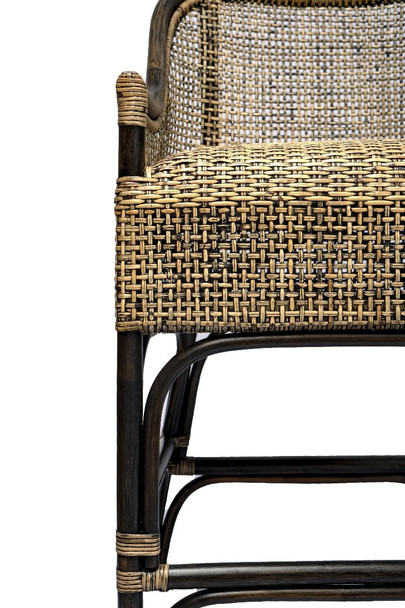 Amara Alfresco Counter Stool - Black Shadow GT-116BS