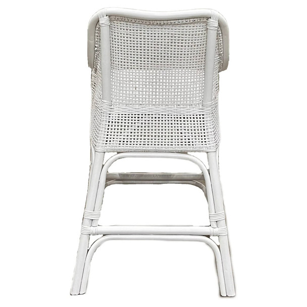 Amara Alfresco Counter Stool - Solid White - Melbourne, Sydney, Brisbane Coastal style Kitchen furniture