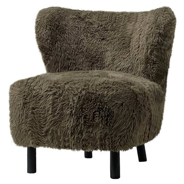 Monroe Woolen Tub Chair - Sage Living Room Furniture - KM-003SAGE