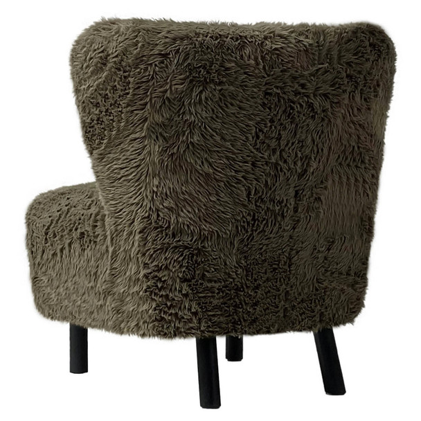 Monroe Woolen Tub Chair - Sage - Melbourne, Sydney, Brisbane Mid-Century Modern style Living Room furniture