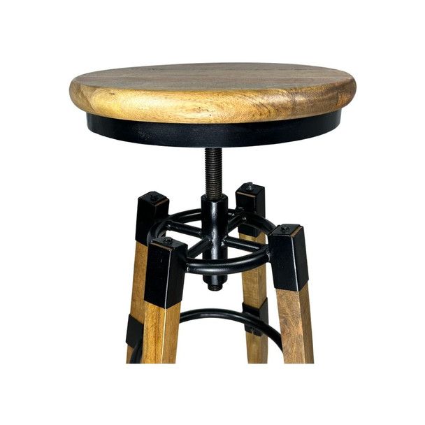Brigg Adjustable Stool P-0081 - Industrial Style