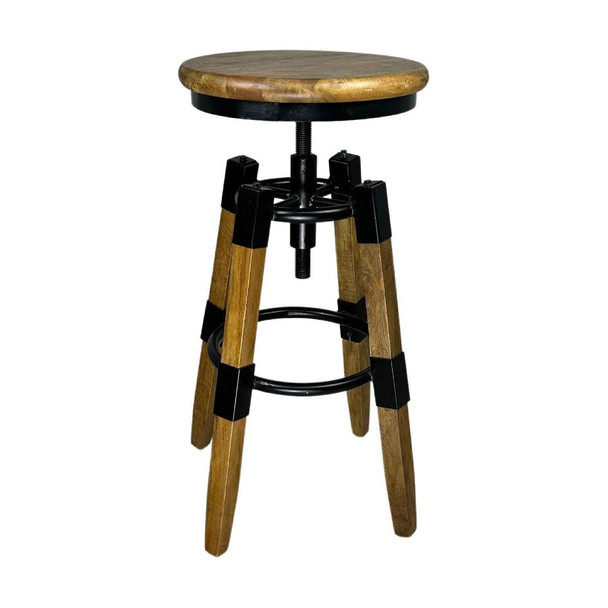 Brigg Adjustable Stool - Industrial style