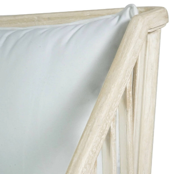 Solaro Lounge Chair - Whitewash - Hobart, Launceston, Perth Mid-Century Modern style Living Room furniture