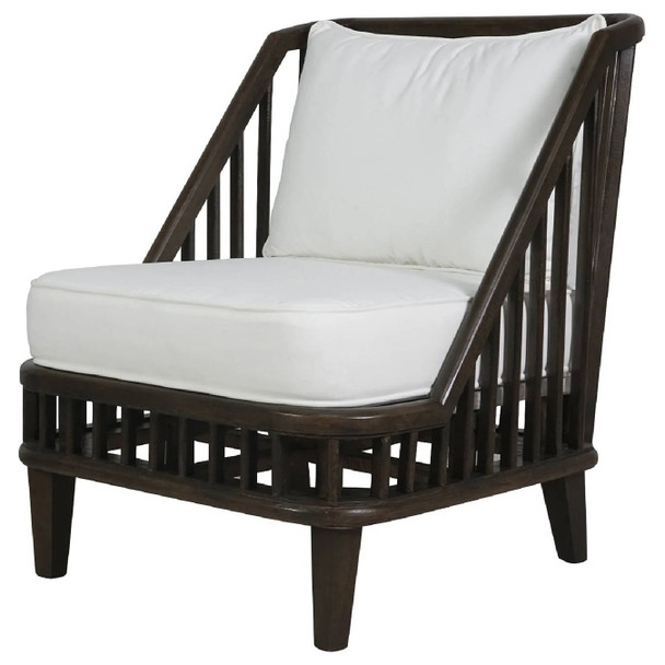 Solaro Lounge Chair - Walnut Living Room Furniture - Q-0817C-WALNUT