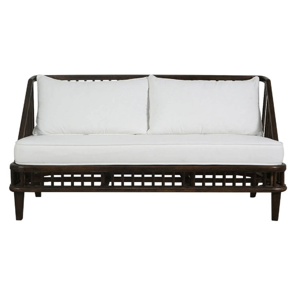 Solaro 2.5 Seater Sofa - Walnut - Mid-Century Modern style