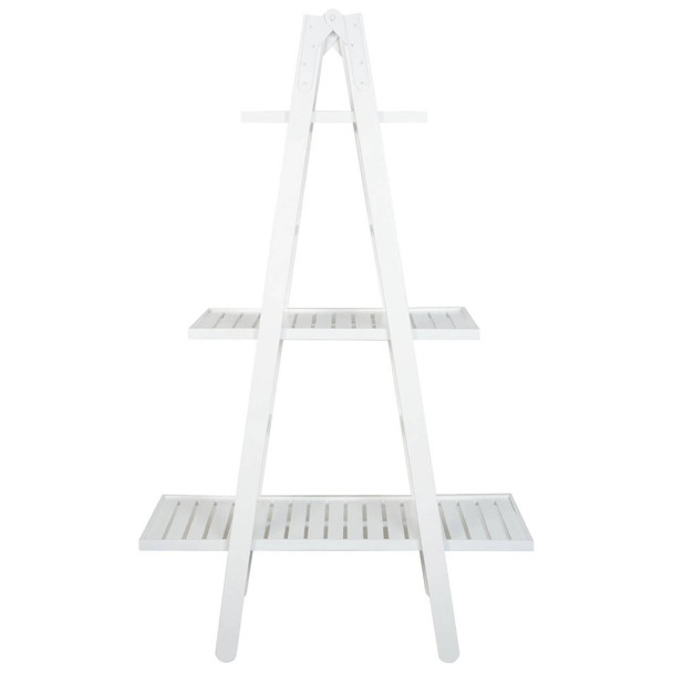 Avida Folding Ladder Shelf - 150cm White - Countryside style