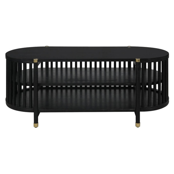 Solaro Retro TV Unit - Black - Mid-Century Modern style