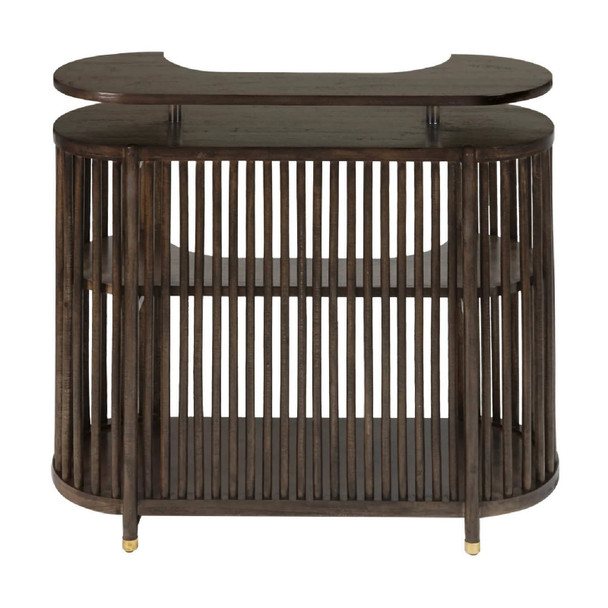 Solaro Retro Bar - Walnut - Hand made Dining Room furniture