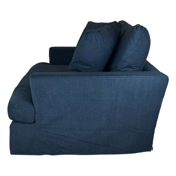 Exeter 1.5 Seater - Navy Living Room Furniture - SY-005PNAVY