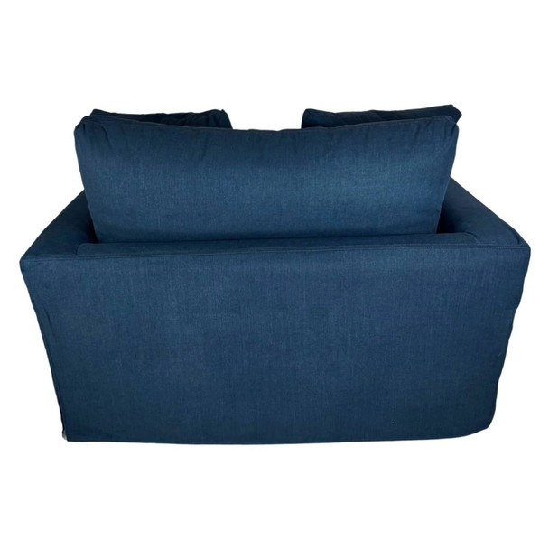 Exeter 1.5 Seater - Navy - Hand made Living Room furniture