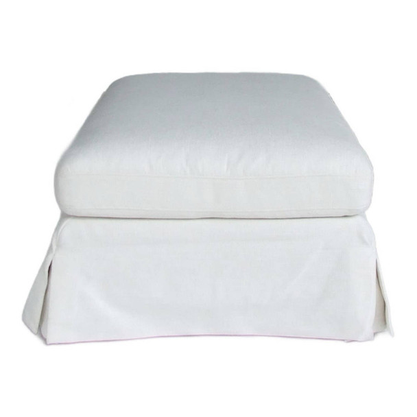 Bennet Ottoman - Sugar - Hand made Living Room furniture