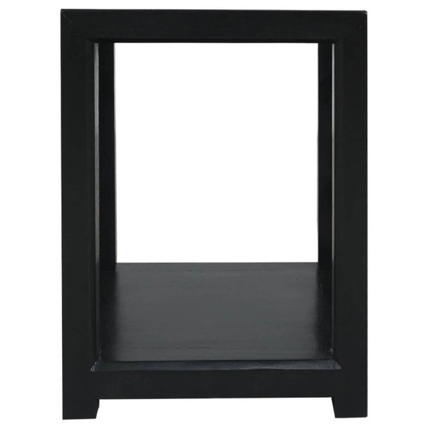 Callan Side Table - Black - Contemporary style