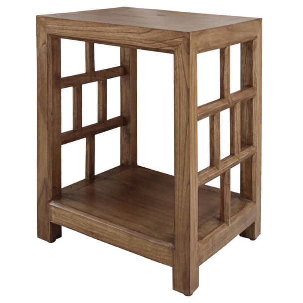 Callan Side Table - Mindi Brown Living Room Furniture - T-0003MB