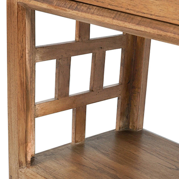 Callan 2 Drawer Console - Mindi Brown - Melbourne, Sydney, Brisbane Contemporary style Living Room furniture