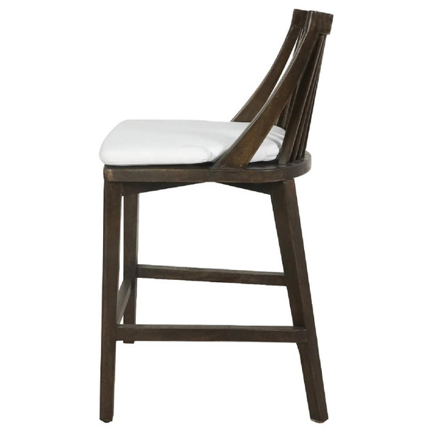 Solaro Counter Stool - Walnut - Hand made Kitchen furniture