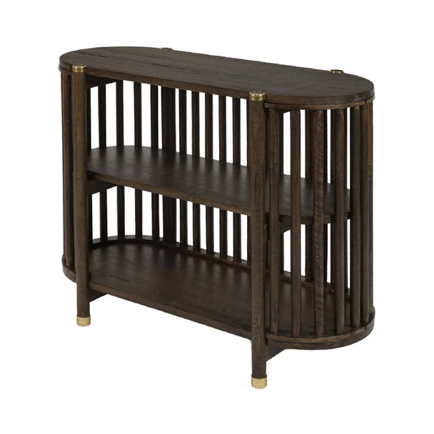 Solaro Console Table - Walnut Living Room Furniture - T-0215-WALNUT