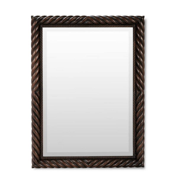 Belvedere Twist Mirror Medium - Size: 135H x 103W x 6D (cm) - Boho Luxe style