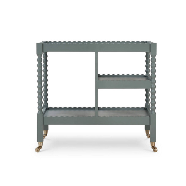Ligna Bar Cart - Hand made Boho Luxe style Kitchen furniture