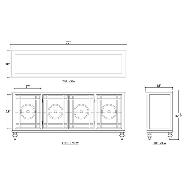 Savannah Sideboard - Sale on Boho Chic style Dining Room furniture