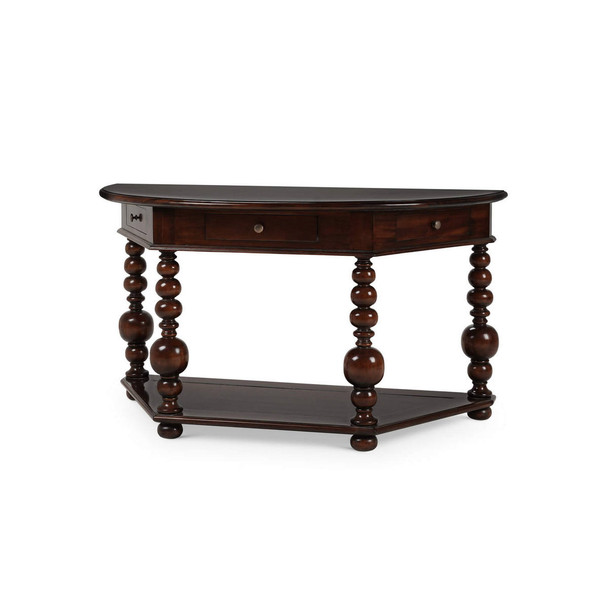 Soluna Demi Lune Table - Hand made Boho Luxe style Living Room furniture