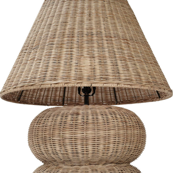 Lovina Rattan Floor Lamp - Melbourne, Sydney, Brisbane Boho Chic style  furniture