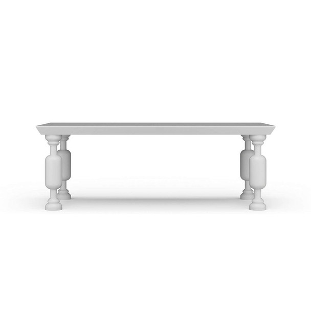 Chatsworth Dining Table 210cm - Solid Timber Boho Luxe style Dining Room furniture