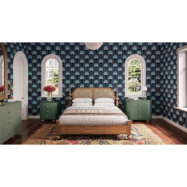 Fenchurch 6 Drawer Linen Wrapped Dresser - Canberra, Cairns, Darwin Boho Luxe style Bedroom furniture