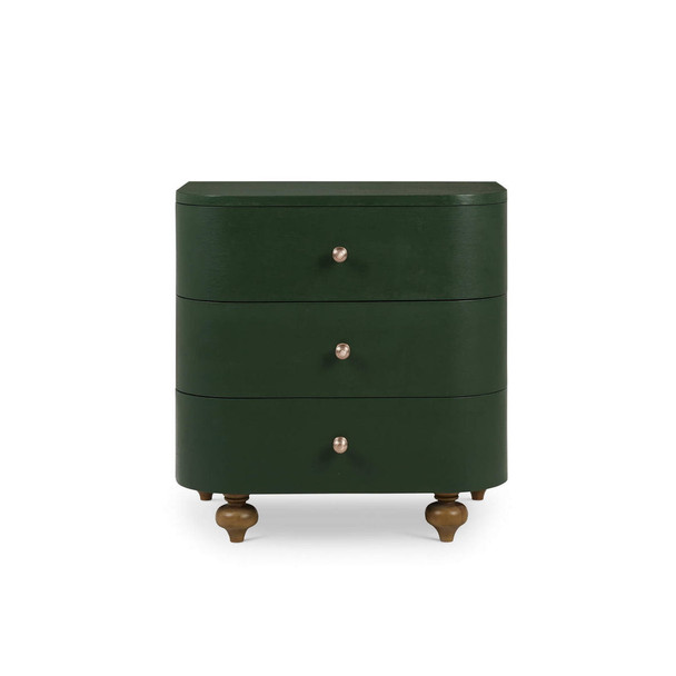 Fenchurch Linen Wrapped Bedside Table - Hobart, Launceston, Perth Boho Luxe style Bedroom furniture