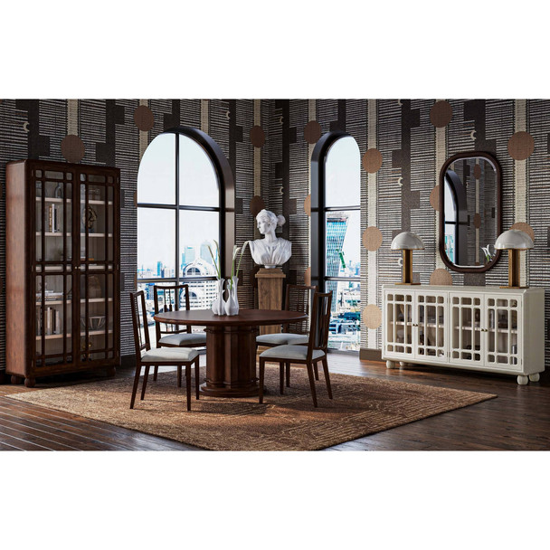 Hobsons Round Dining Table 150cm - Discount Boho Luxe style Dining Room furniture