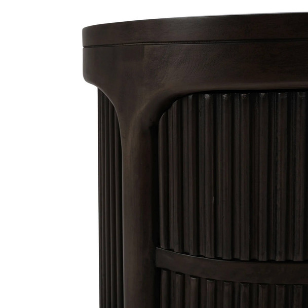 Regent Small Bedside Table w/ Small Knobs - Canberra, Cairns, Darwin Mid-Century Modern style Bedroom furniture