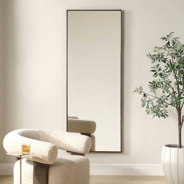 Patterson Bronze Dressing Mirror - Sale on Mid-Century Modern style Wall Mirrors