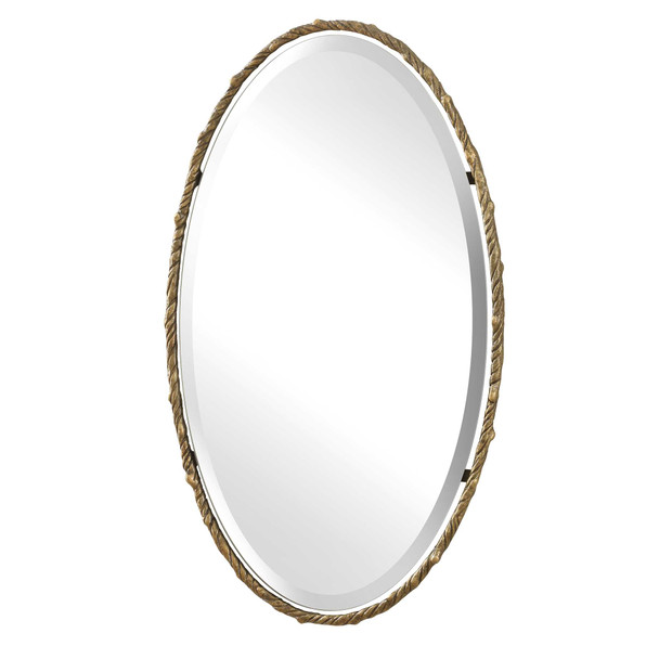 Twisted Branch Oval Mirror - Australia wide delivery