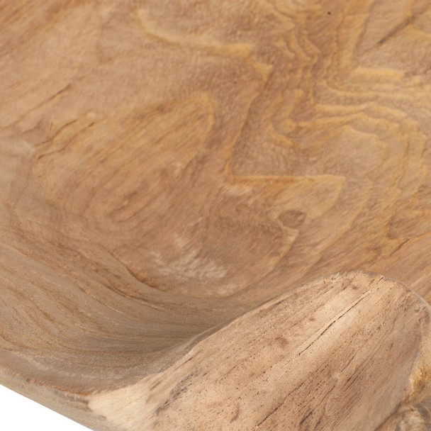 Organic Embrace Outdoor Teak Bowl - Melbourne, Sydney, Brisbane delivery