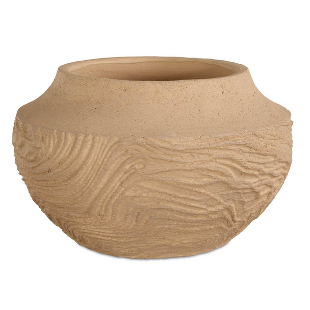 Sandstone Flow Small Terracotta Vase Organic style Vase Decor