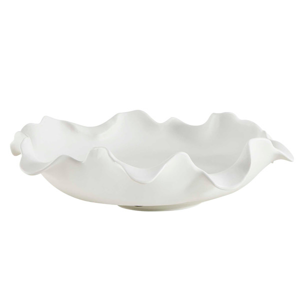 Wave Crest White Outdoor Bowl - Hobart, Launceston, Perth delivery
