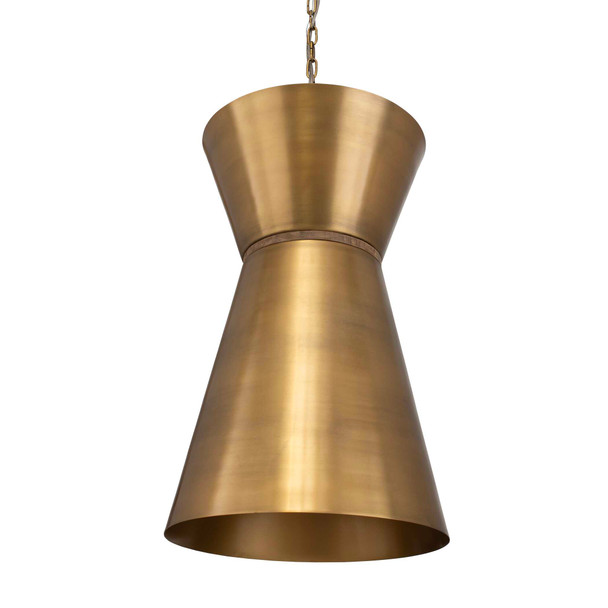 Crocker Brass 1 Light Mini Pendant - Hobart, Launceston, Perth delivery