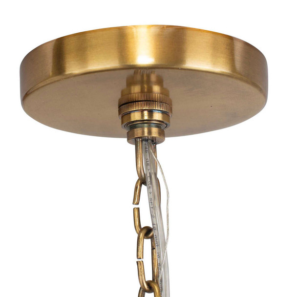 Crocker Brass 1 Light Mini Pendant - Discount Mid-Century Modern style Ceiling Pendants