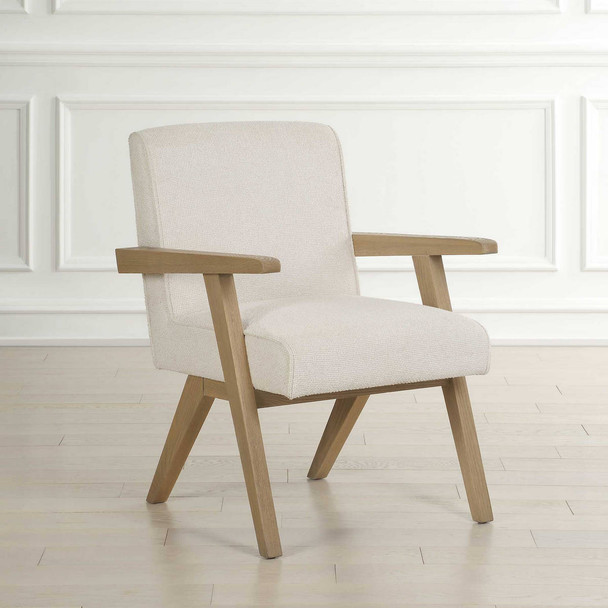 Blakely White Dining Arm Chair - Australia wide delivery