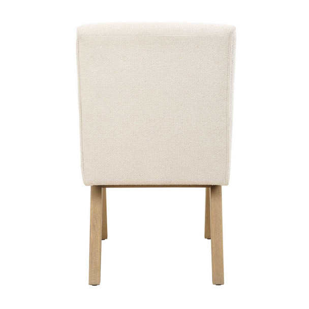 Blakely White Armless Dining Chair - Hobart, Launceston, Perth delivery
