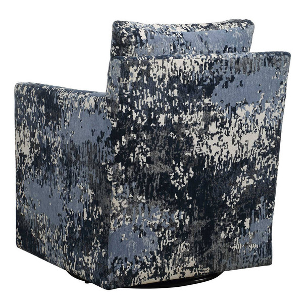 Tisdell Patterned Swivel/Glider - Cairns, Darwin Contemporary style Armchairs