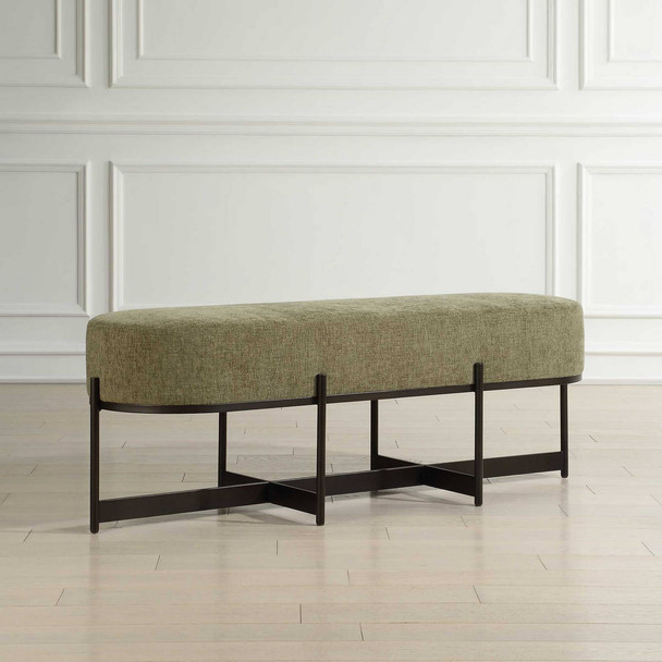 Merino Moss Fabric Bench - Australia wide delivery Merino Moss Fabric Bench - Australia wide delivery