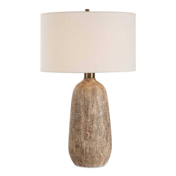 Napier Earthy Brown Table Lamp - Size: 70H x 43W x 43D (cm) - Contemporary style