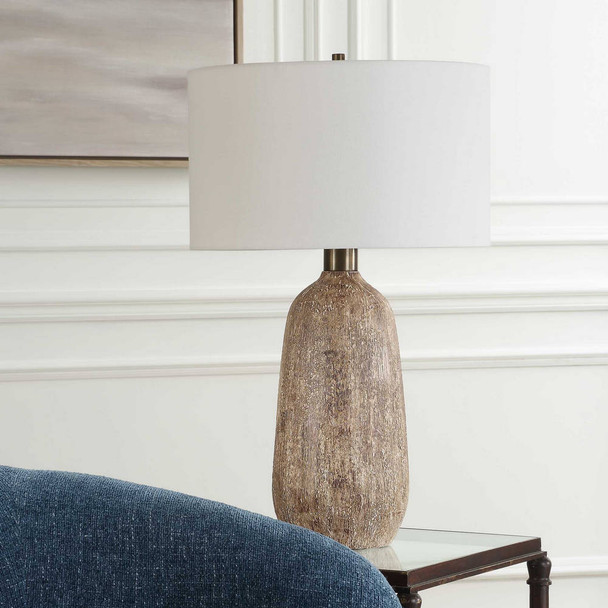 Napier Earthy Brown Table Lamp Contemporary style Table Lamp Decor