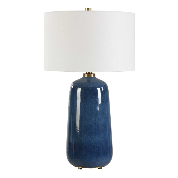 Brae Blue Glaze Table Lamp - Australia wide delivery