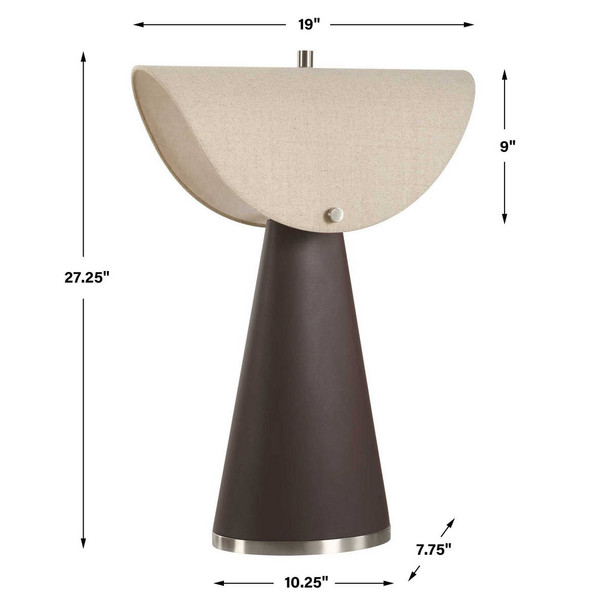 Conover Brown Modern Table Lamp - Melbourne, Sydney, Brisbane delivery