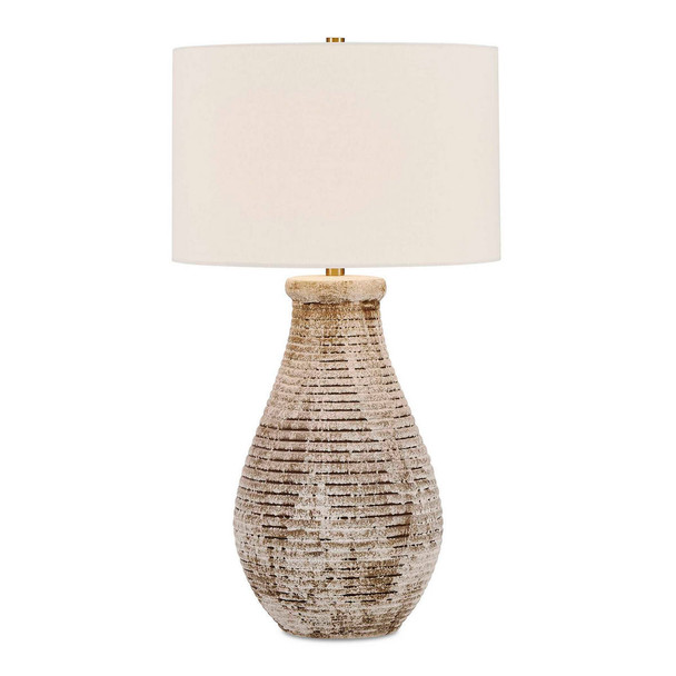 Dorothea Textured Table Lamp - Size: 76H x 43W x 43D (cm) - Contemporary style