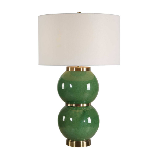 Banner Green Spheres Table Lamp - Size: 71H x 43W x 43D (cm) - Contemporary style