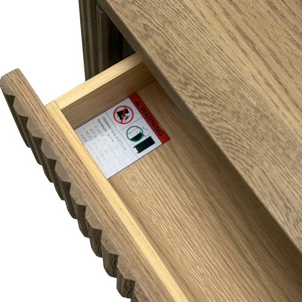 Hammond Weathered Oak Console Table With Drawers - ML629-105