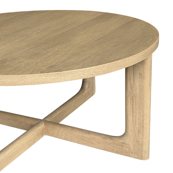 Arlo Coffee Table Weathered Oak - Hand made Living Room furniture